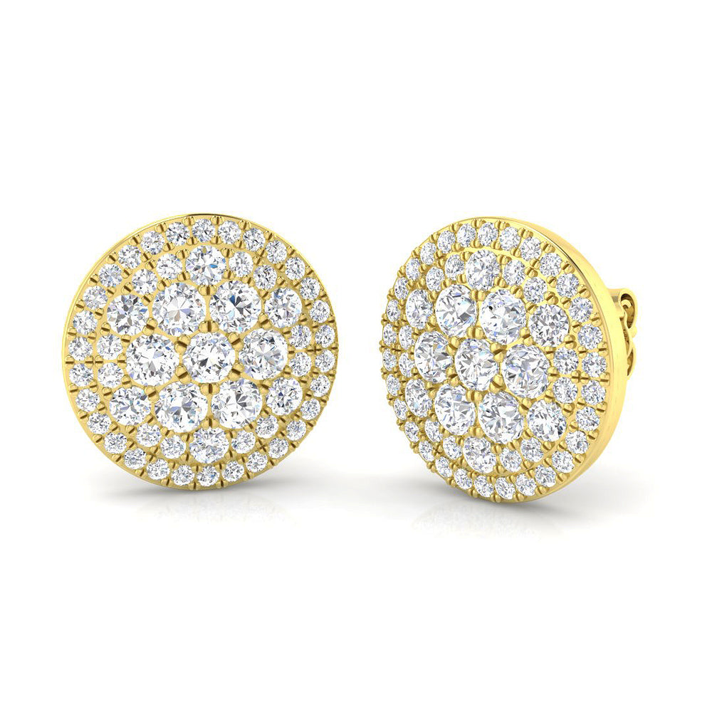 Earring 18 KT Yellow Gold