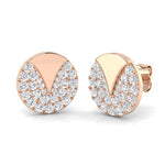 Earring 9 KT Rose Gold