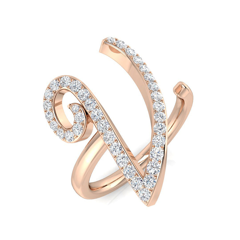 Ring 9 KT Rose Gold