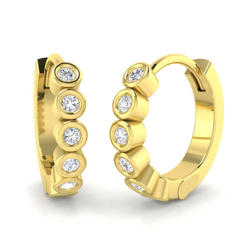 Earring 18 KT Yellow Gold