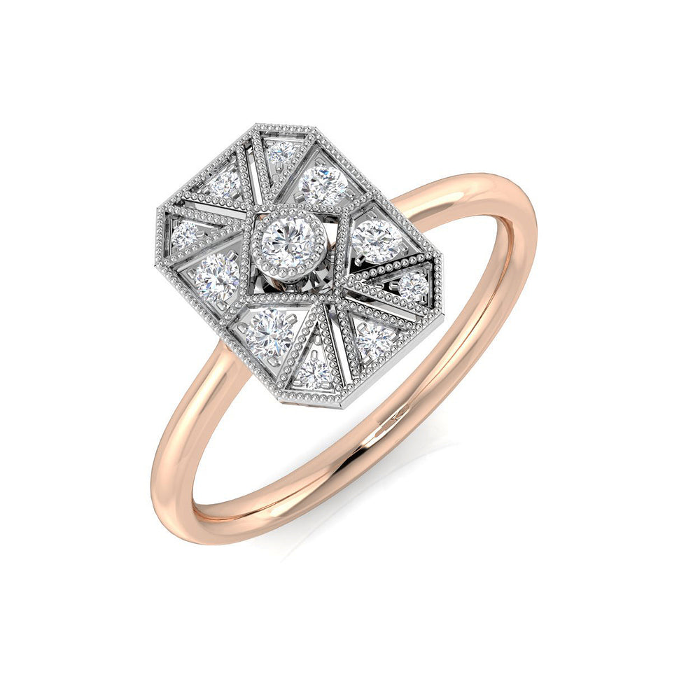 Ring 9 KT Rose Gold