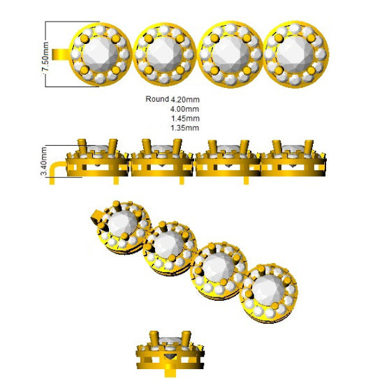 Bracelets 18 KT Yellow Gold