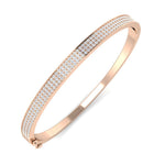 Bangles 9 KT Rose Gold