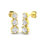 Earring 18 KT Yellow Gold