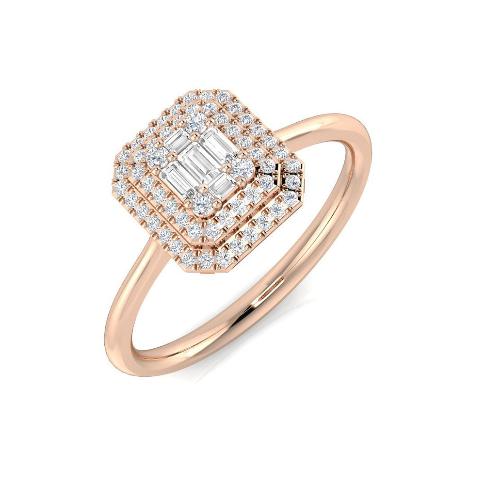 Ring 9 KT Rose Gold