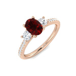 Ring 9 KT Rose Gold