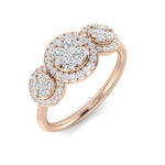 Ring 9 KT Rose Gold