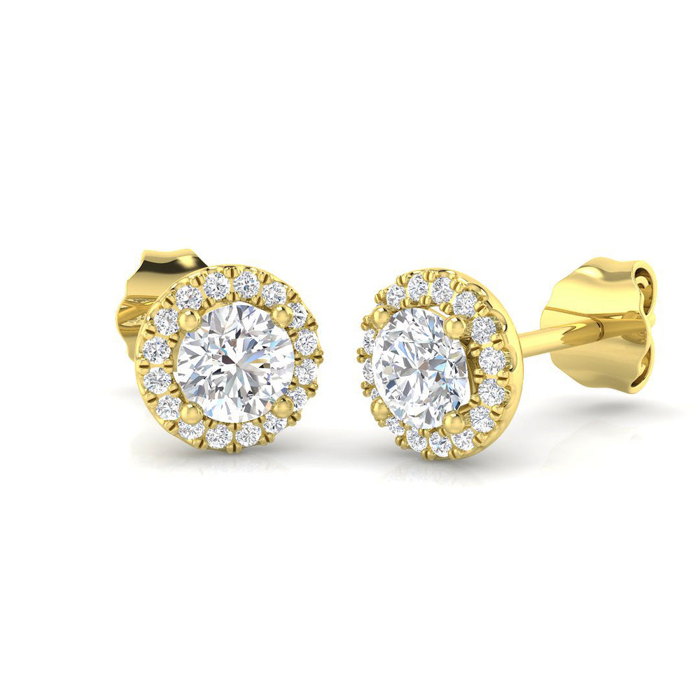 Earring 18 KT Yellow Gold