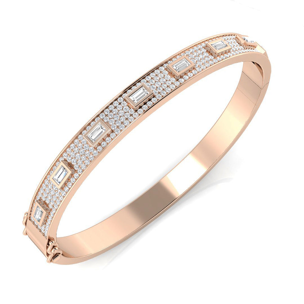 Bangles 9 KT Rose Gold