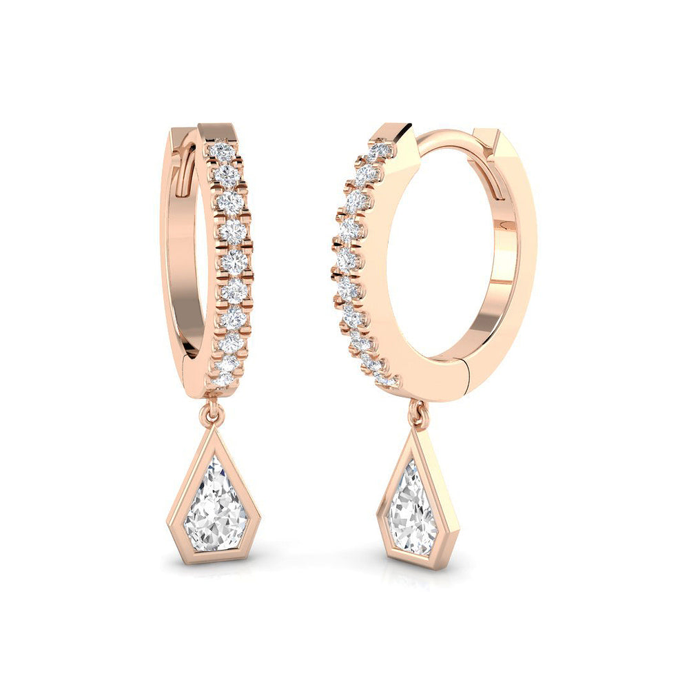 Earring 9 KT Rose Gold