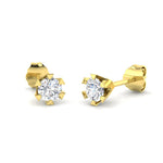 Earring 18 KT Yellow Gold