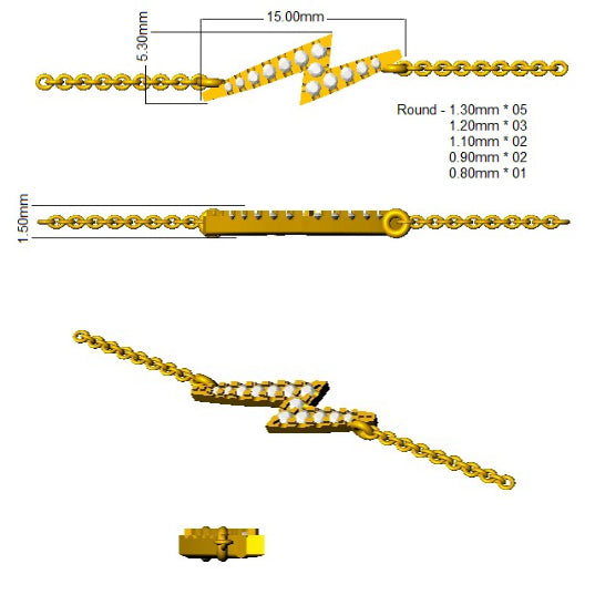 Bracelets 18 KT Yellow Gold