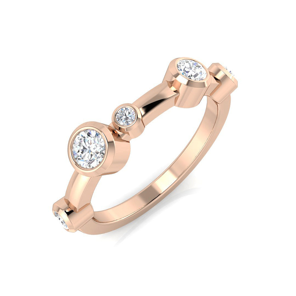 Ring 9 KT Rose Gold