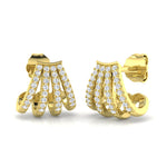 Earring 18 KT Yellow Gold