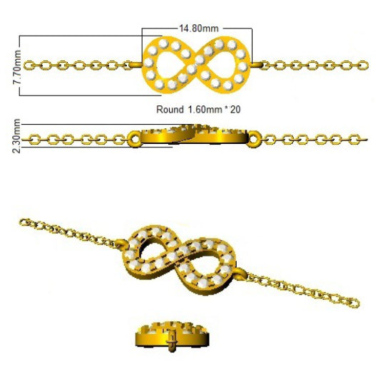 Bracelets 18 KT Yellow Gold