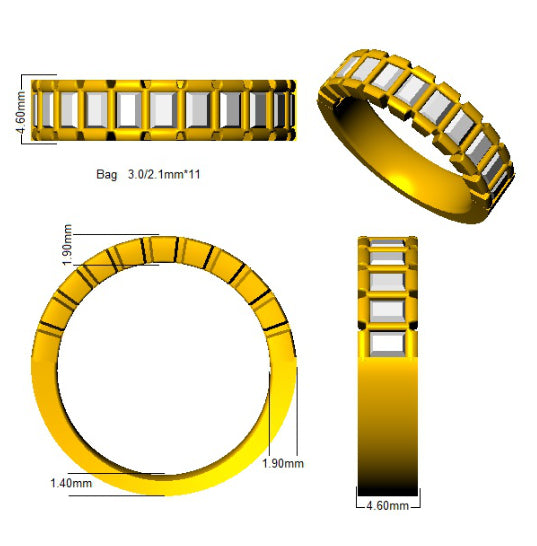 Ring 18 KT Yellow Gold