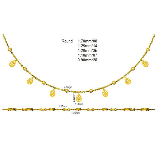 Necklaces 18 KT Yellow Gold