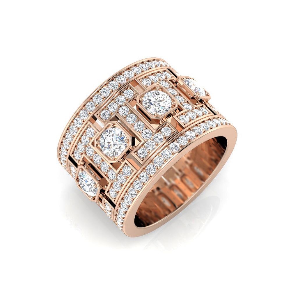 Ring 9 KT Rose Gold