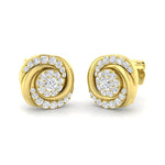 Earring 18 KT Yellow Gold