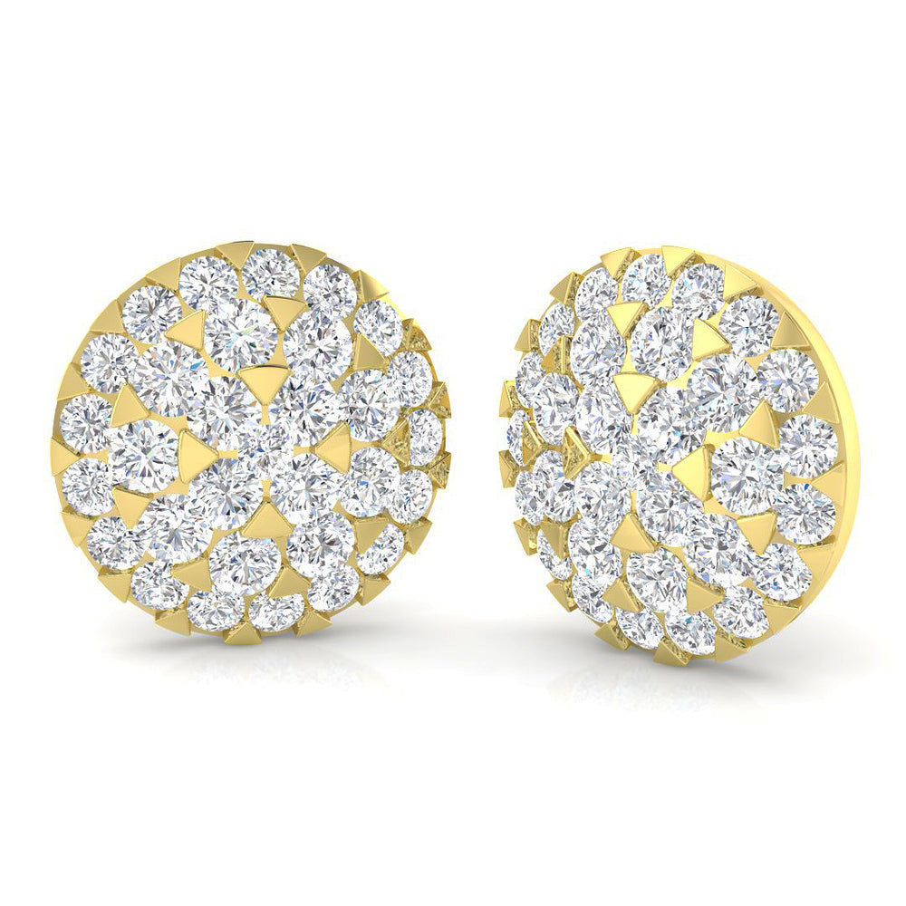 Earring 18 KT Yellow Gold