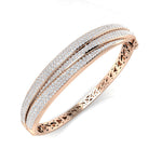 Bangles 9 KT Rose Gold