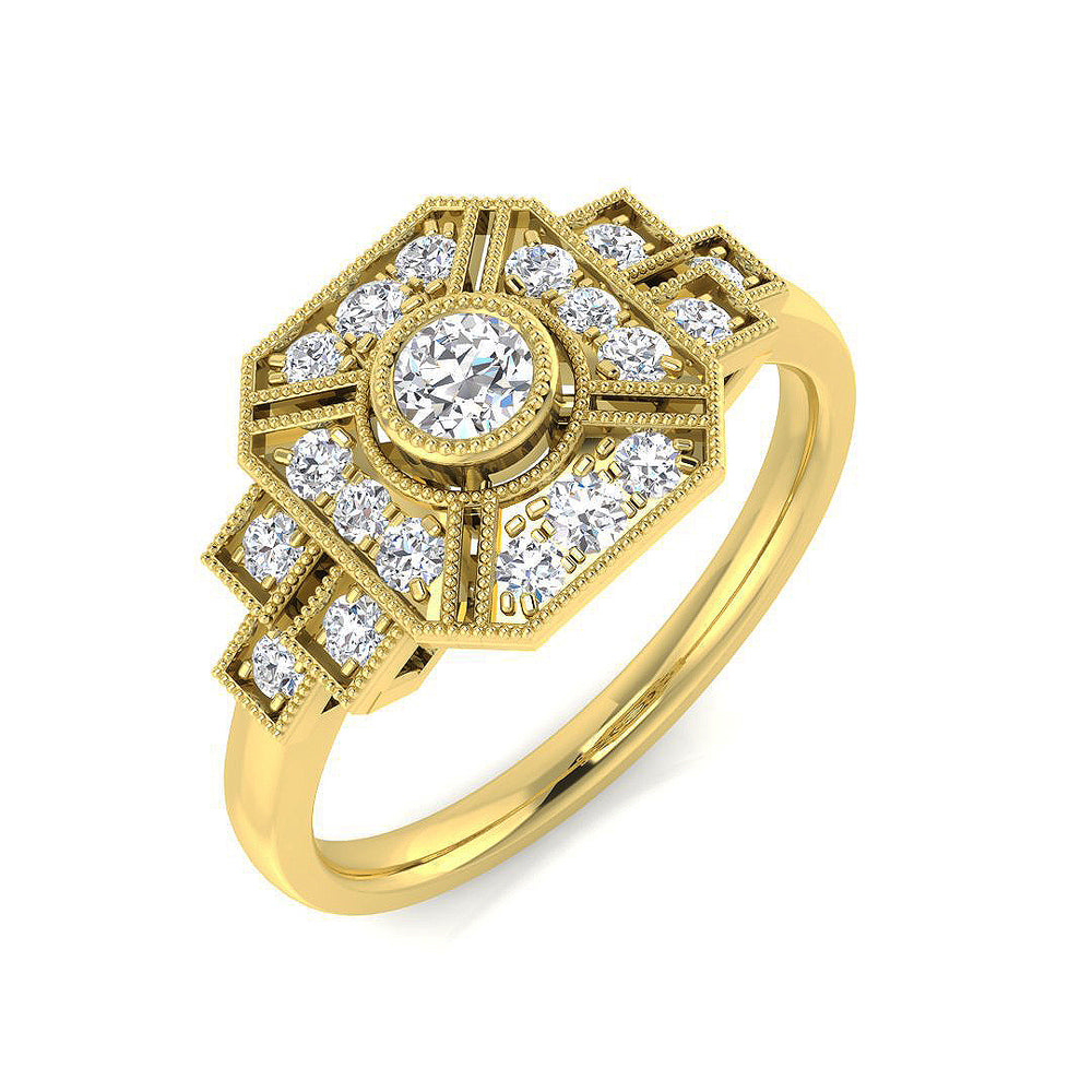 Ring 18 KT Yellow Gold