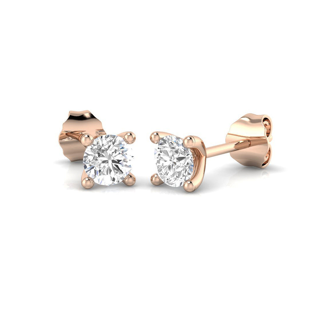 Earring 9 KT Rose Gold