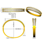 Bangles 18 KT Yellow Gold