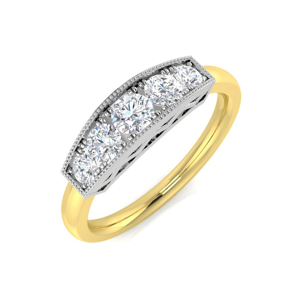 Ring 18 KT Yellow Gold