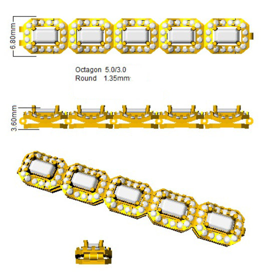 Bracelets 18 KT Yellow Gold