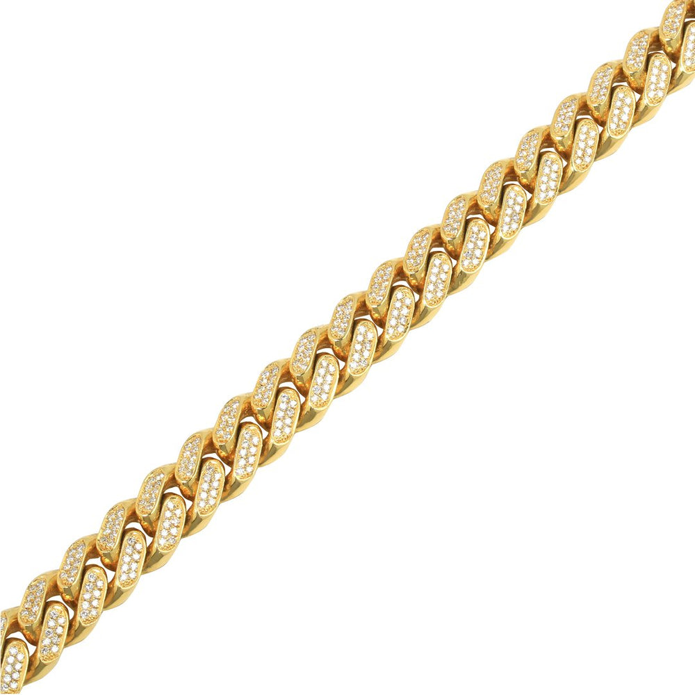 13mm Cuban Link Chain (Two Row)