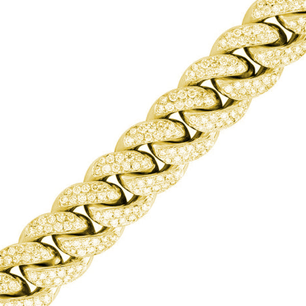 18mm Cuban Link Chain (Two Row)