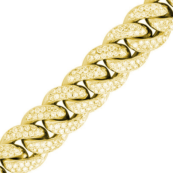 20mm Cuban Link Chain (Two Row)