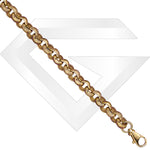 9ct UK Belcher Gold Chain / Bracelet (Gauge 4)