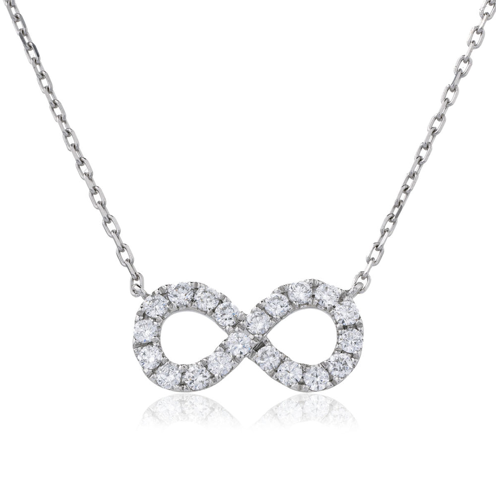 Infinity Necklace 0.50ct
