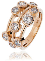 Cascade Ring 18ct Rose Gold 1.50ct
