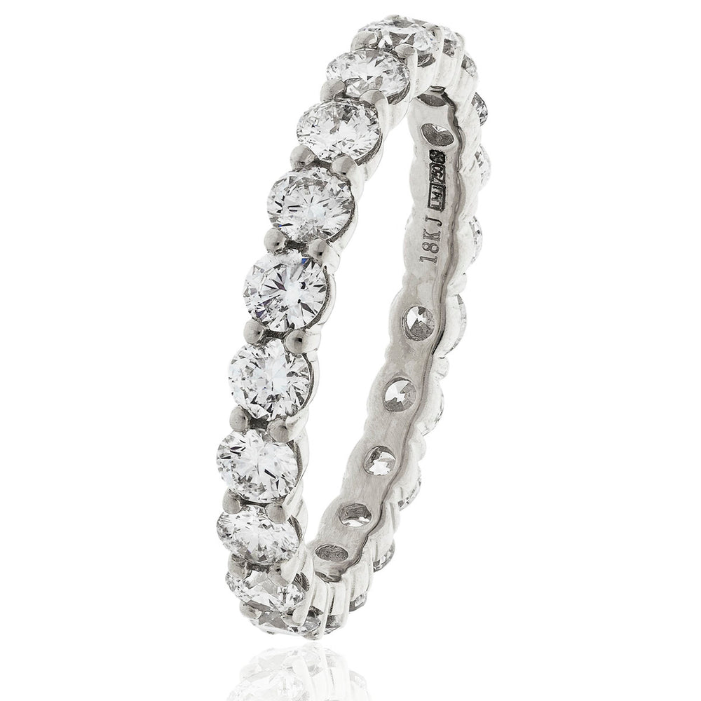 Shared Claw Full Eternity Ring 1.50ct