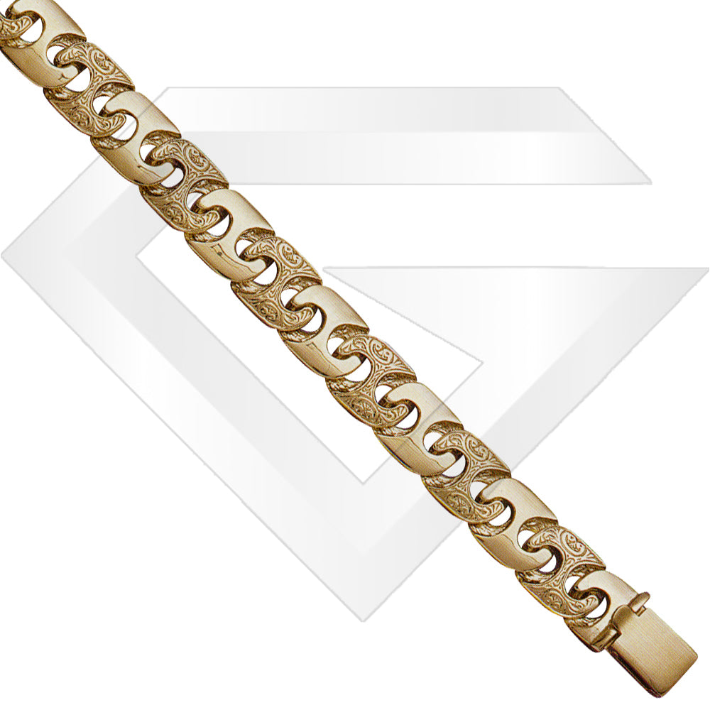 9ct Bali Gold Chain / Bracelet (Gauge 4)