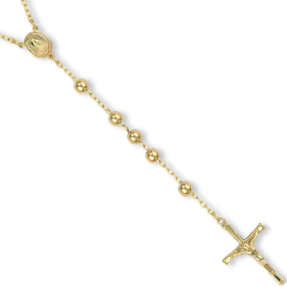 9ct Yellow Gold Rosary Beads (SMALL-MEDIUM)