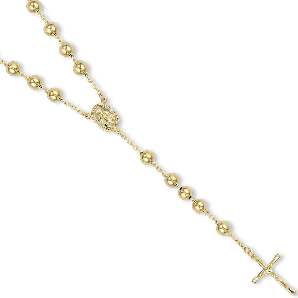 9ct Yellow Gold Rosary Beads (MEDIUM-LARGE)