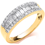 18ct Yellow Gold 0.55ctw Diamond Ring