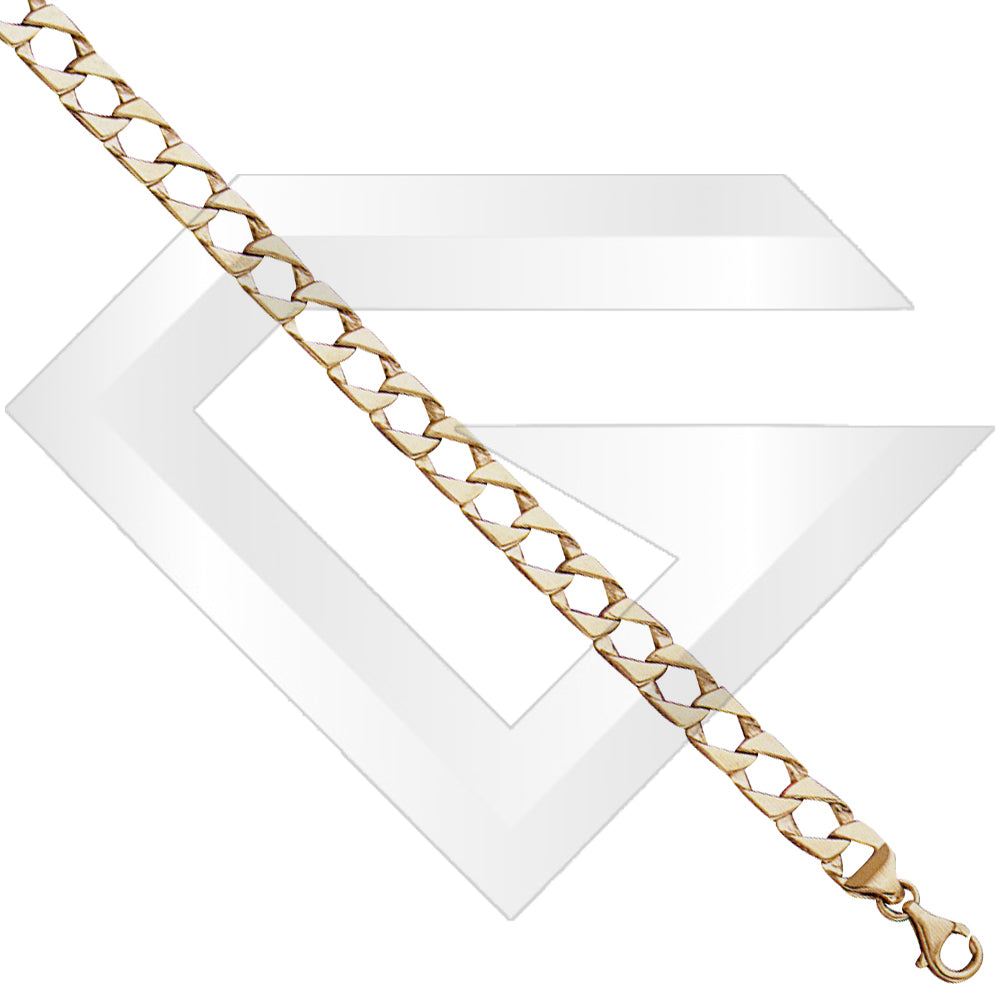9ct Denmark Gold Chain / Bracelet (Gauge 1)