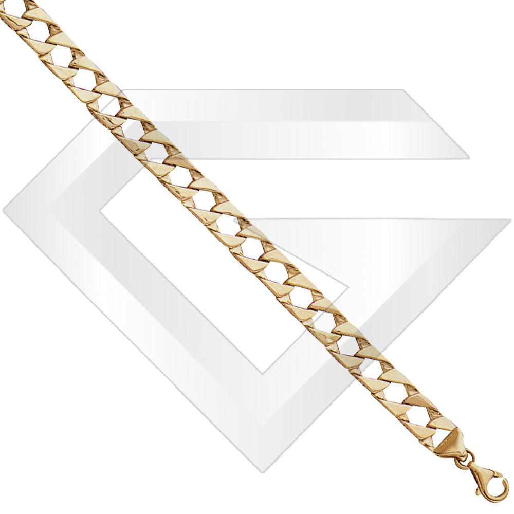 9ct Denmark Gold Chain / Bracelet (Gauge 2)