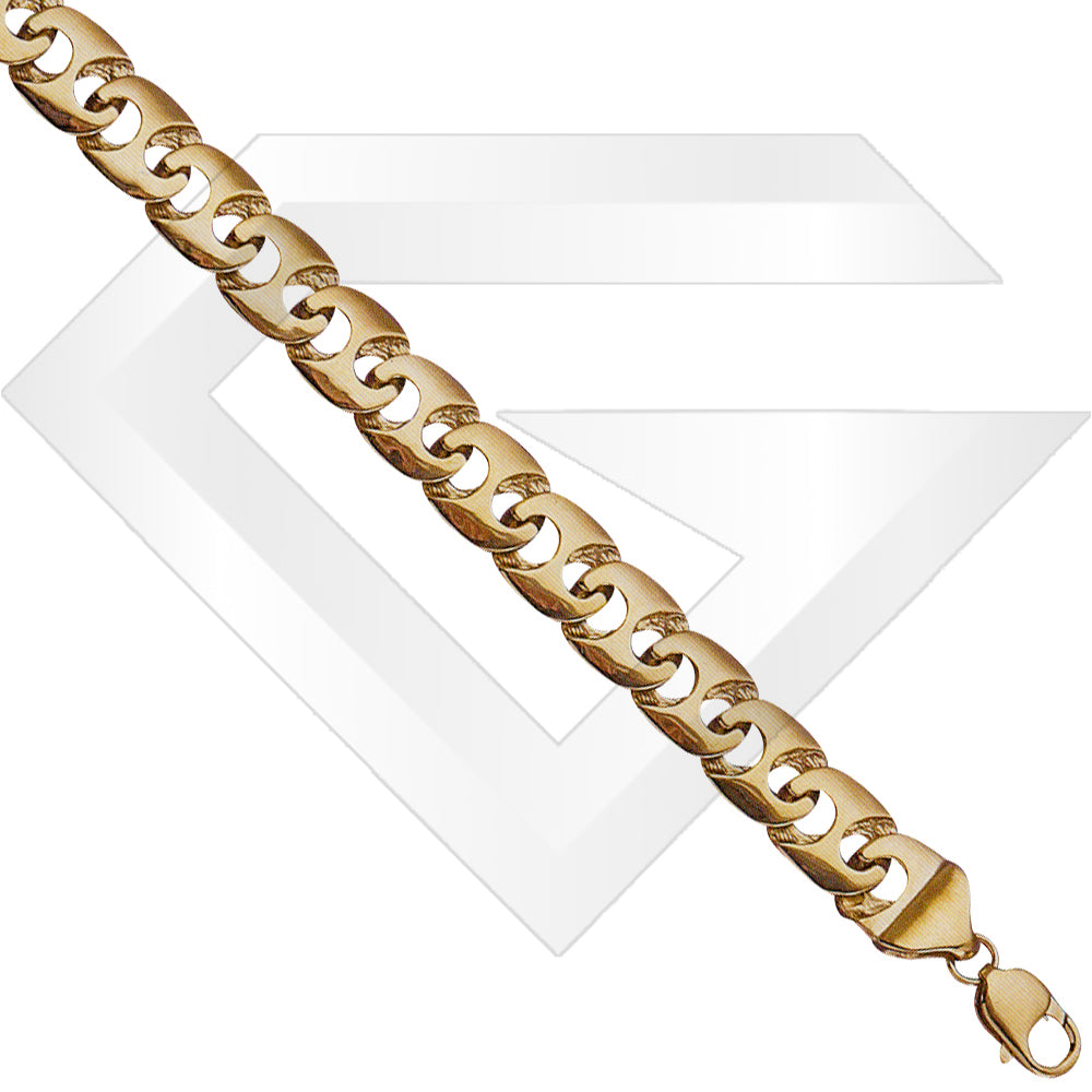 9ct Fiji Gold Chain / Bracelet (Gauge 3)