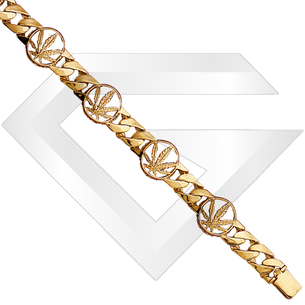 9ct Havana Gold Chain / Bracelet (Gauge 2)