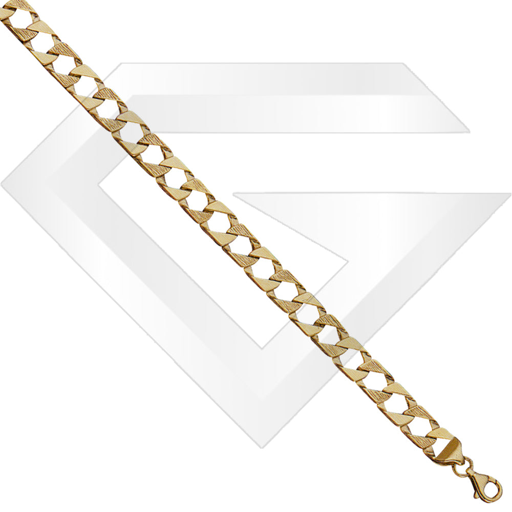 9ct Iceland Gold Chain / Bracelet (Gauge 1)