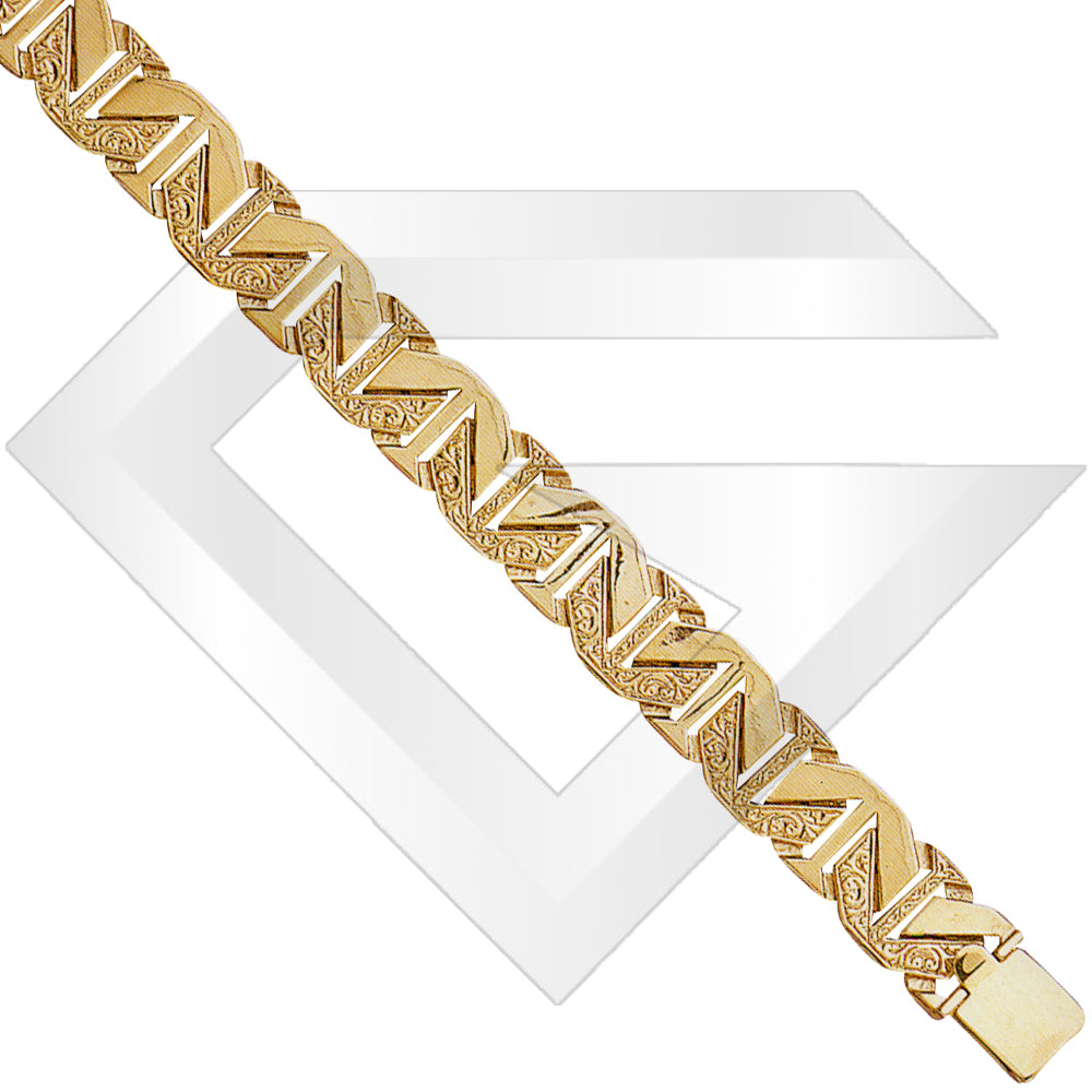 9ct Ireland Gold Chain / Bracelet (Gauge 4)