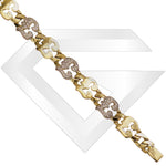 9ct Las Vegas Cubic Zirconia Chain / Bracelet (Gauge 3)