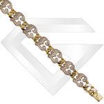 9ct Las Vegas Cubic Zirconia Chain / Bracelet (Gauge 4)
