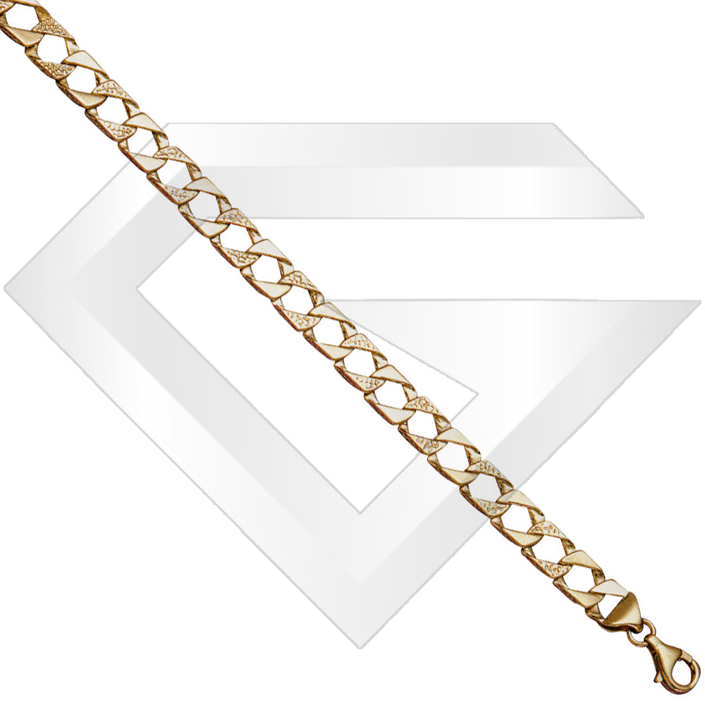 9ct London Gold Chain / Bracelet (Gauge 1)
